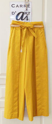 pantalon-jaune-en-coton-cree-par-marie-ancelin